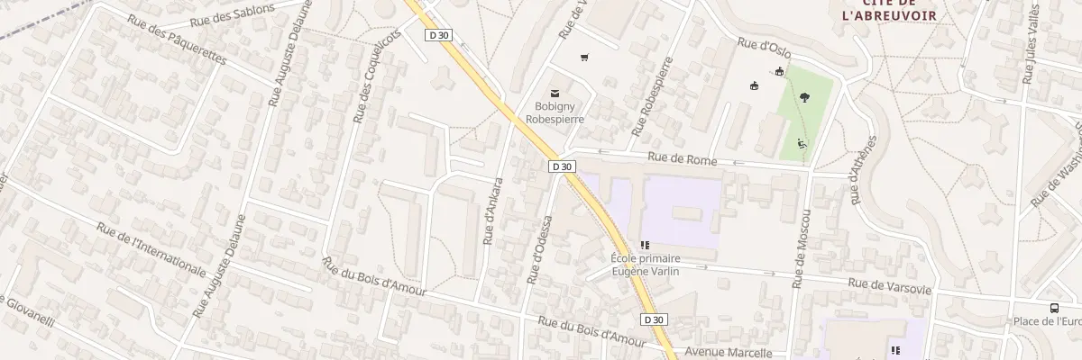 Plan du 81 Rue d’Odessa à Bobigny