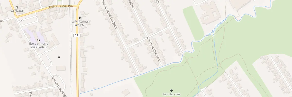Plan du 38 Rue de la Libération à Isbergues