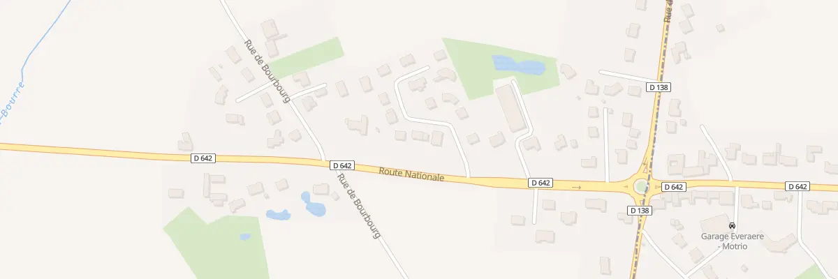 Plan du 107 La Rue du Pave Fleuri à Lynde
