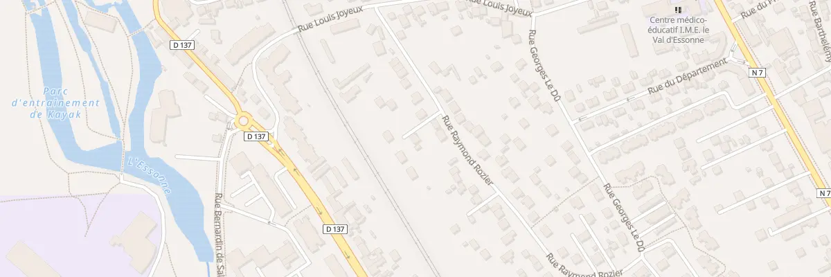 Plan du 26B Rue Raymond Rozier à Corbeil-Essonnes