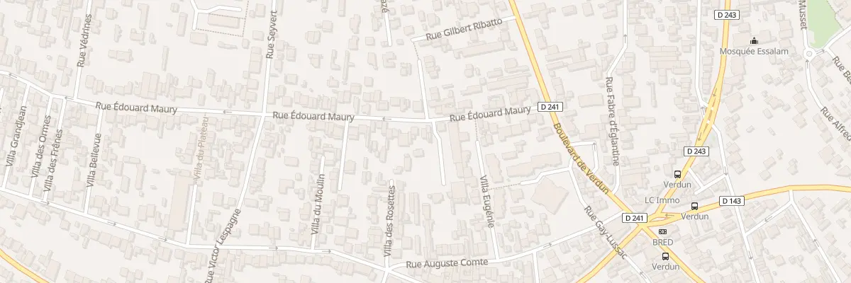 Plan du 51 Rue Édouard Maury à Fontenay-sous-Bois