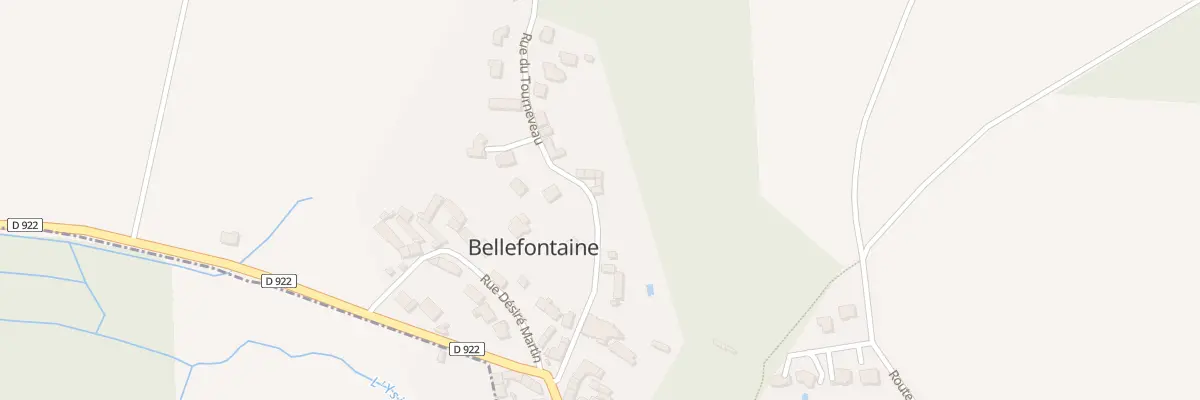 Plan du 8 Rue du Tourneveau à Bellefontaine