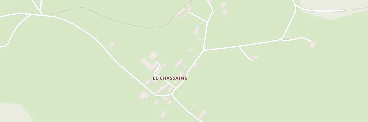 Plan du 8 Le Chassaing à Chard