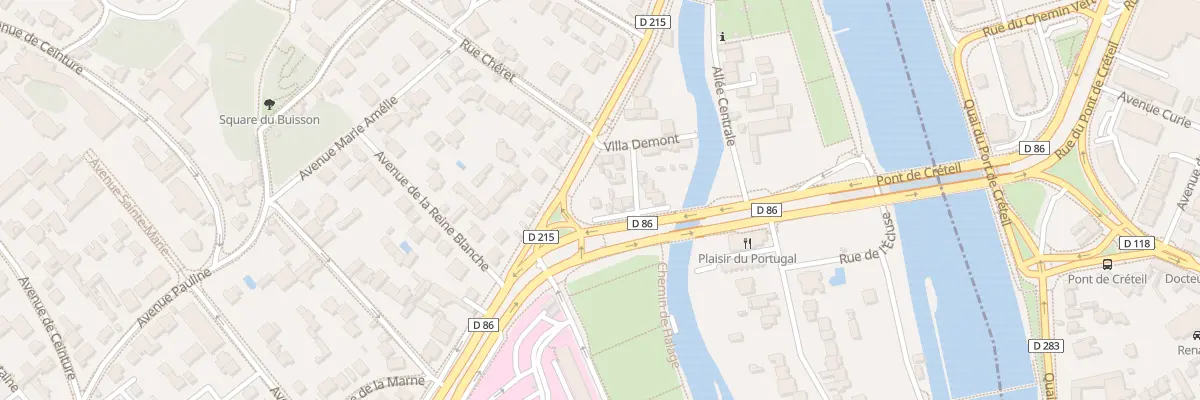 Plan du 103 Av de Verdun à Créteil