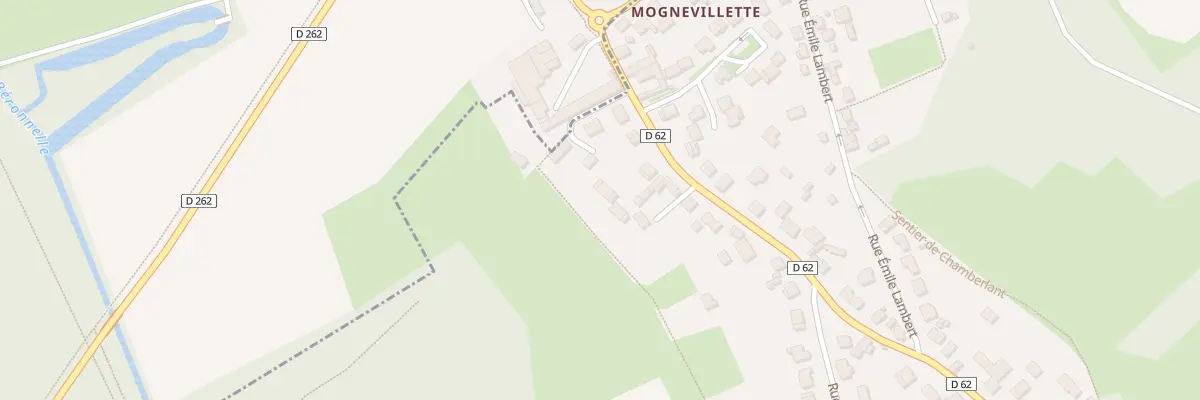 Plan du 6T Rue Paul Faure à Mogneville