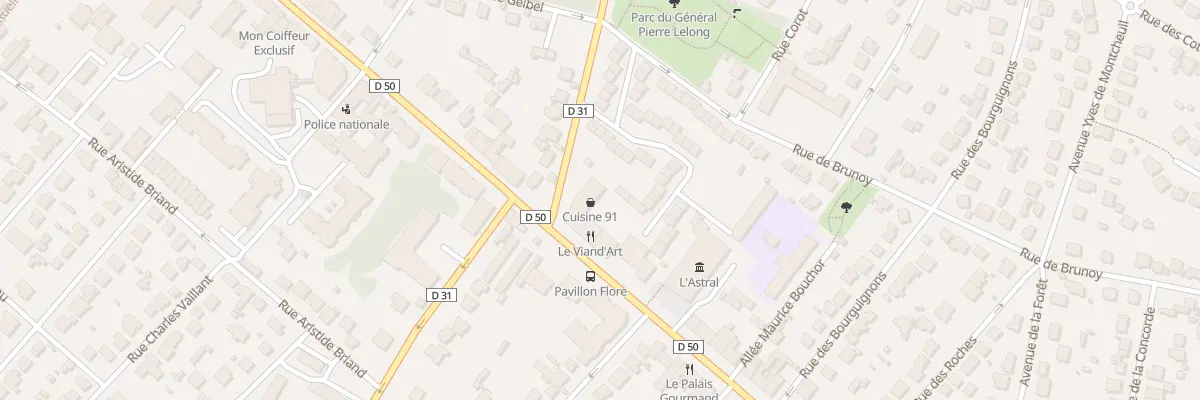 Plan du 119 Av de la République à Montgeron