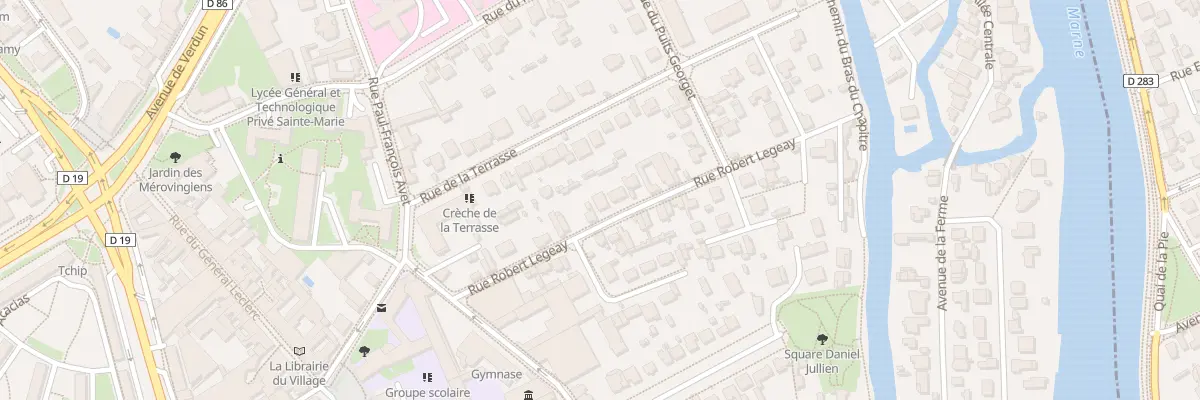Plan du 19 Rue Robert Legeay à Créteil