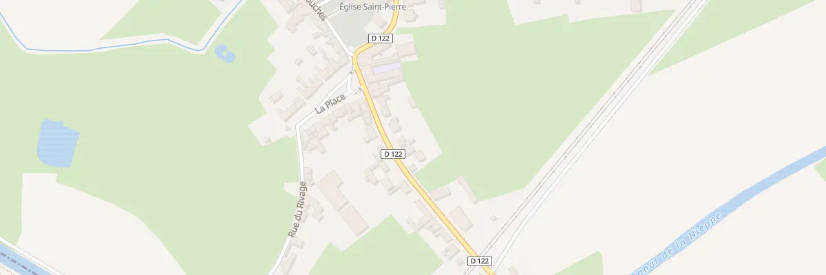 Plan du 7 Rue de Tannay à Thiennes