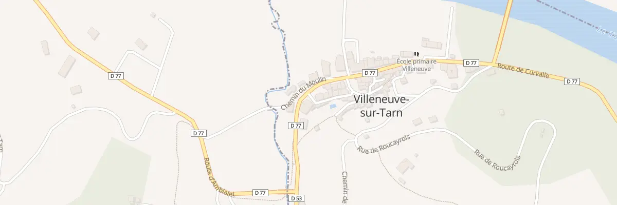 Plan du 5035 Villeneuve à Curvalle