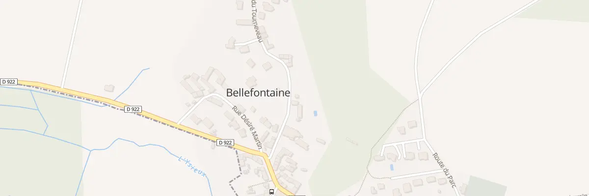 Plan du 6 Rue du Tourneveau à Bellefontaine