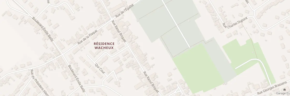 Plan du 130 Rue Raoul Briquet à Auchel