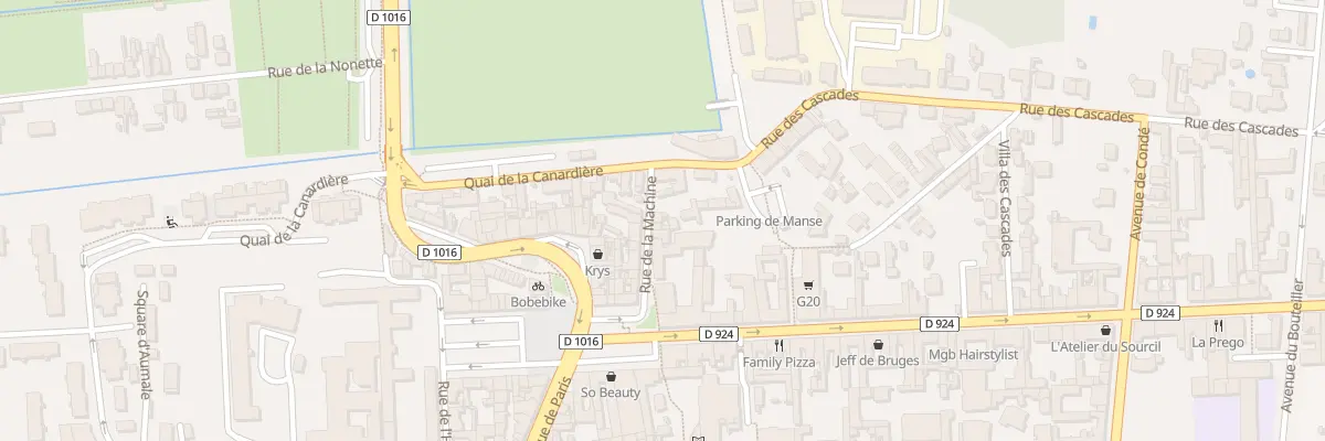 Plan du 10 Rue de la Machine à Chantilly