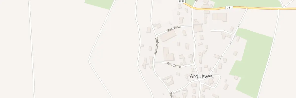 Plan du 9 Rue des Juifs à Arquèves