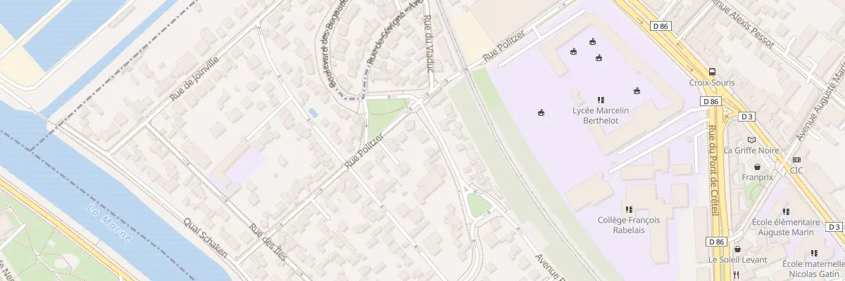 Plan du 28 Bd des Bagaudes à Saint-Maur-des-Fossés