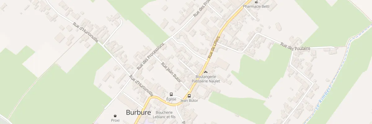 Plan du 39 Rue de Lillers à Burbure