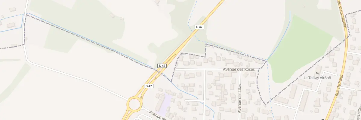 Plan du 26 Av des Roses à Goussainville