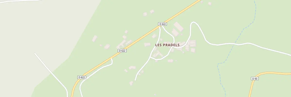 Plan du 4 Che des Pradous au Bez
