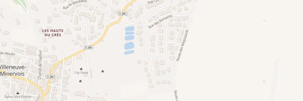 Plan du 16 Rue des Genets à Villeneuve-Minervois