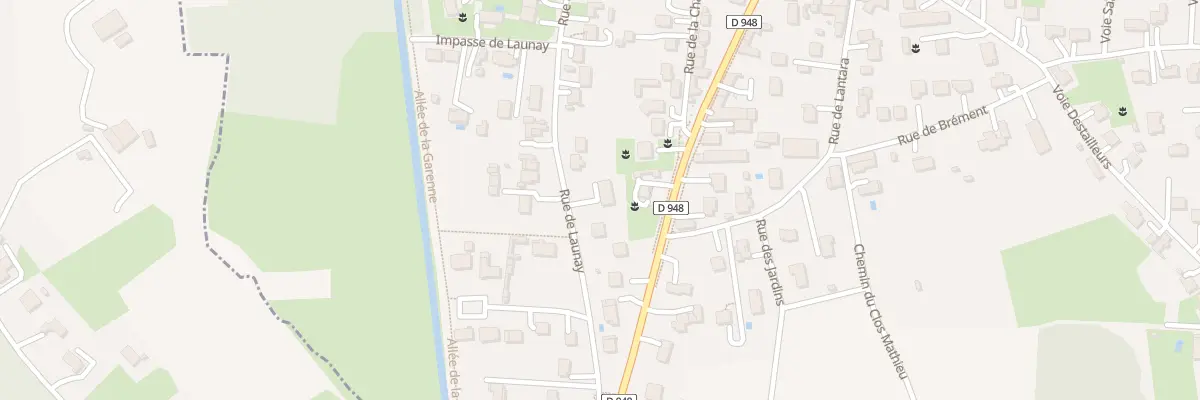 Plan du 49 Rue de Launay à Milly-la-Forêt