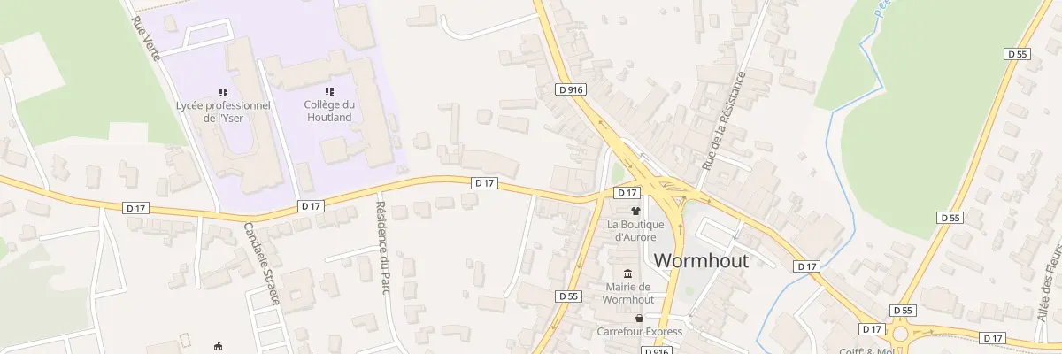 Plan du 4T Rue d’Esquelbecq à Wormhout