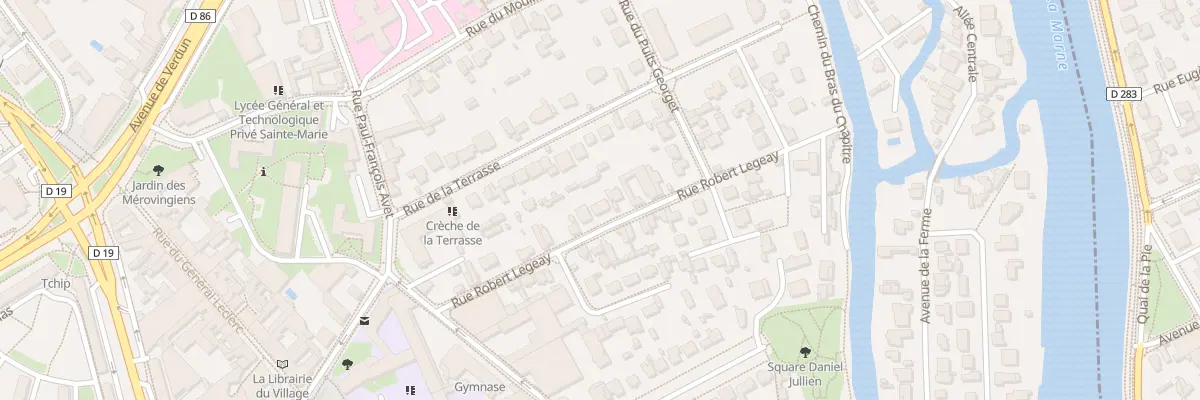 Plan du 21 Rue Robert Legeay à Créteil