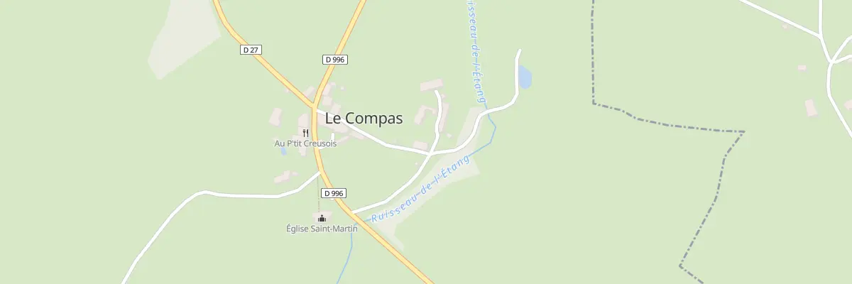 Plan du 7 Le Bourg au Compas