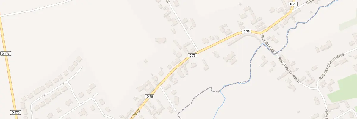 Plan du 51 Rue Jules Ferry à Berteaucourt-lès-Thennes