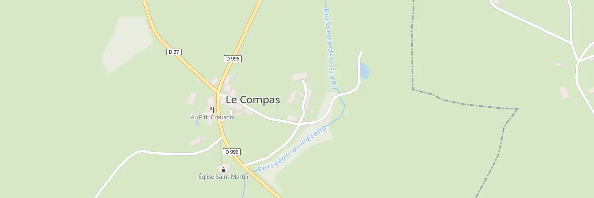 Plan du 11 Le Bourg au Compas