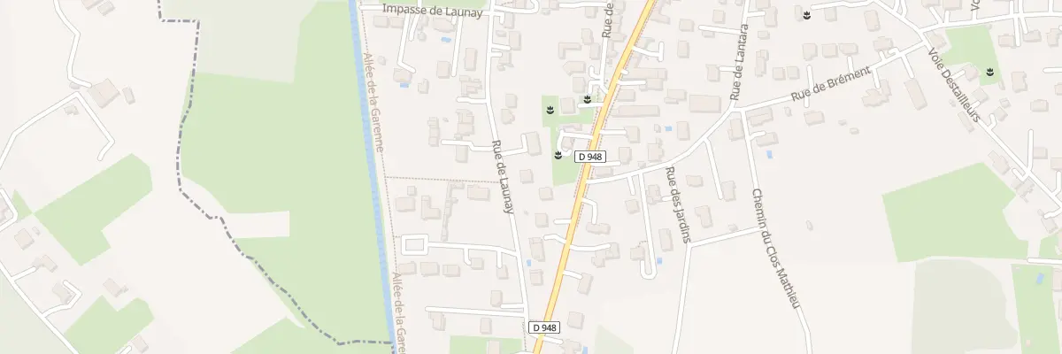 Plan du 51 Rue de Launay à Milly-la-Forêt