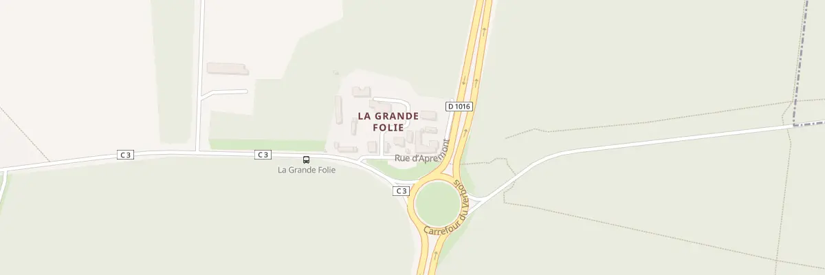 Plan du 18B La Grande Folie à Saint-Maximin