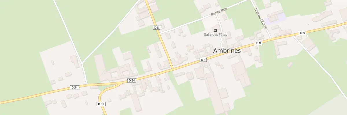Plan du 720 Rue Principale à Ambrines