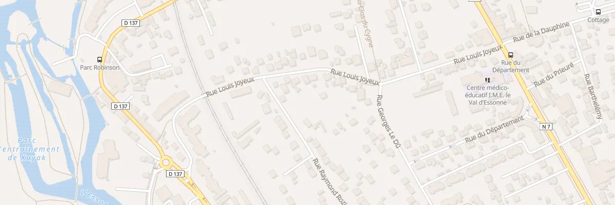 Plan du 39 Rue Louis Joyeux à Corbeil-Essonnes