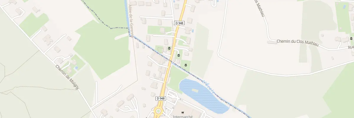 Plan du 79 Rue du Gen de Gaulle à Milly-la-Forêt