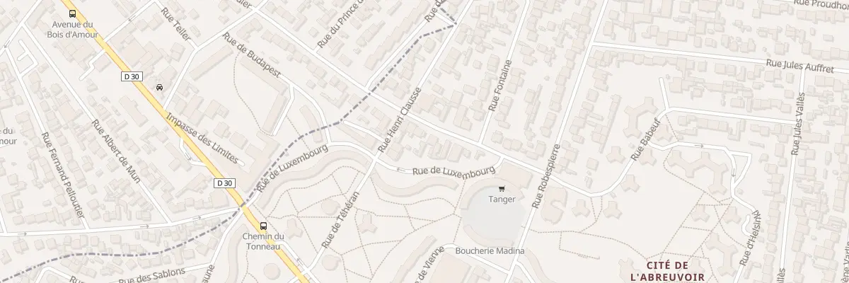Plan du 23 Rue de la Grande Denise à Bobigny
