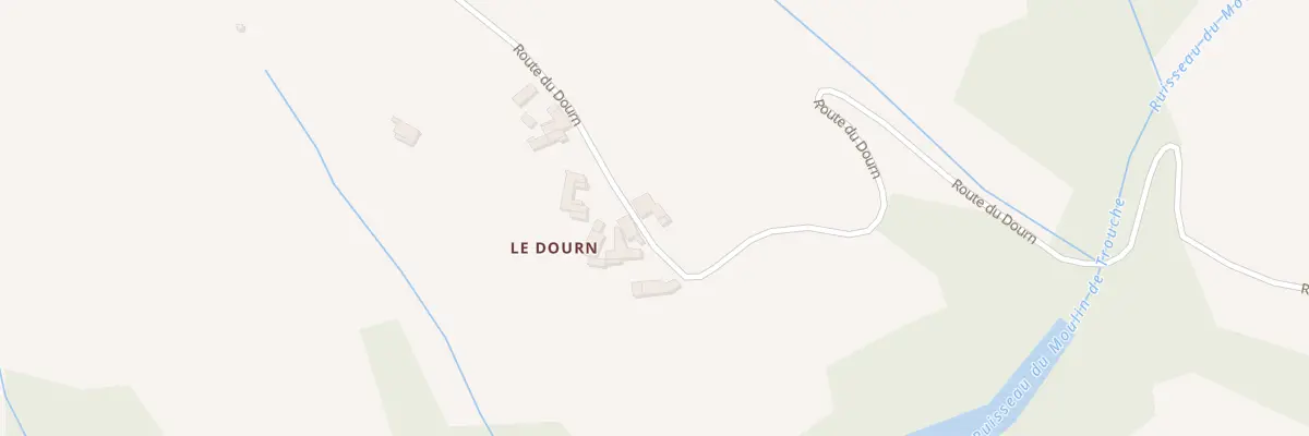 Plan du 5045 Le Dourn au Dourn