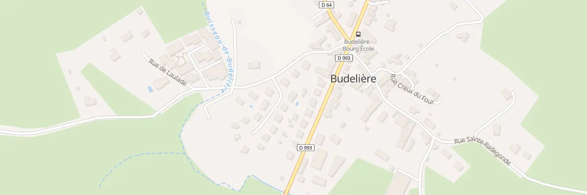 Plan du 2 Lot du Pre Renard à Budelière