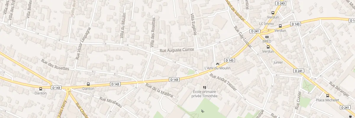 Plan du 92 Rue des Moulins à Fontenay-sous-Bois