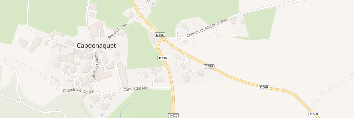 Plan du 5347 Capdenaguet à Druelle Balsac