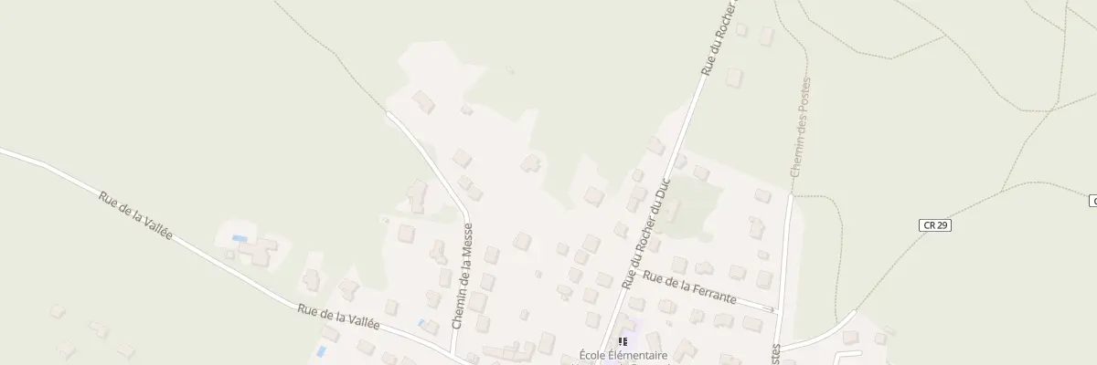 Plan du 14 Che de la Messe à Champcueil
