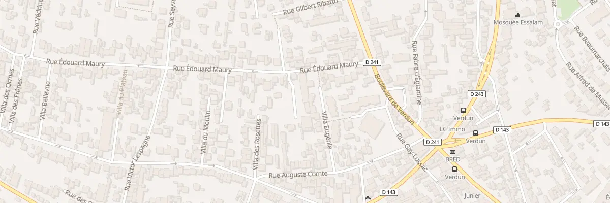 Plan du 43 Rue Édouard Maury à Fontenay-sous-Bois