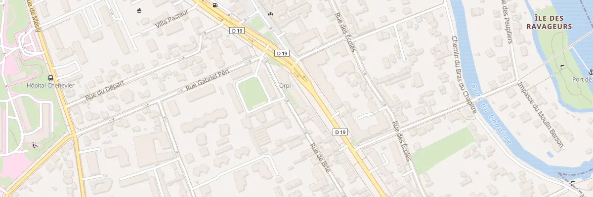 Plan du 9 Rue de Brie à Créteil