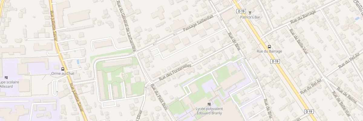 Plan du 14 Rue des Fontenelles à Créteil