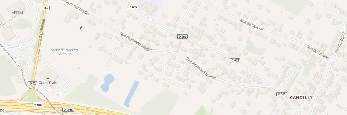 Plan du 16 Rue Raymond Maillet à Monchy-Saint-Éloi