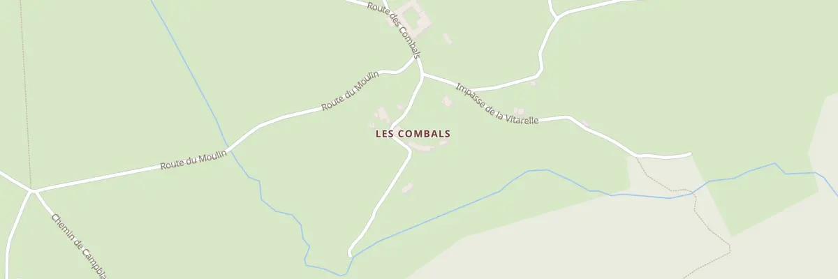 Plan du 117 Imp des Combals au Rialet