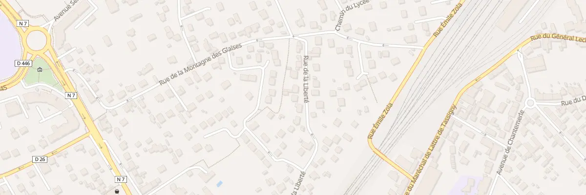Plan du 14 Rue de la Liberté à Corbeil-Essonnes