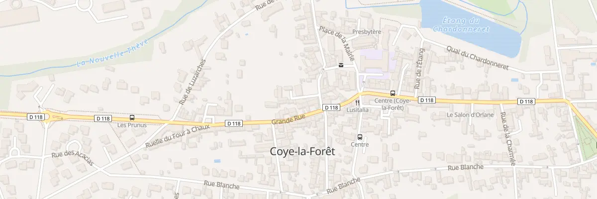 Plan du 1 Rue de l’Abreuvoir à Coye-la-Forêt