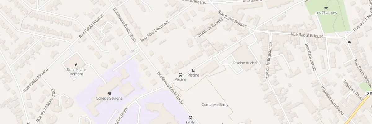 Plan du 36 Rue Léon Blum à Auchel