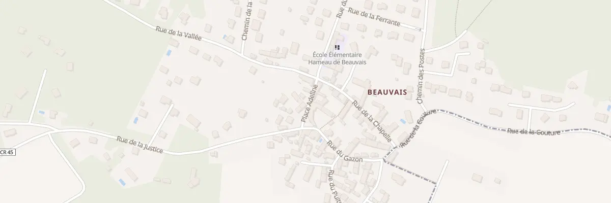 Plan du 2 Pl Adeline à Champcueil