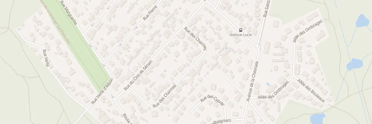 Plan du 14 Rue des Charmes à Montgeron