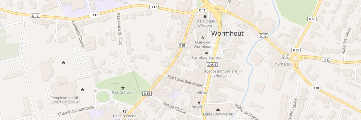 Plan du 25 Rue de Ledringhem à Wormhout